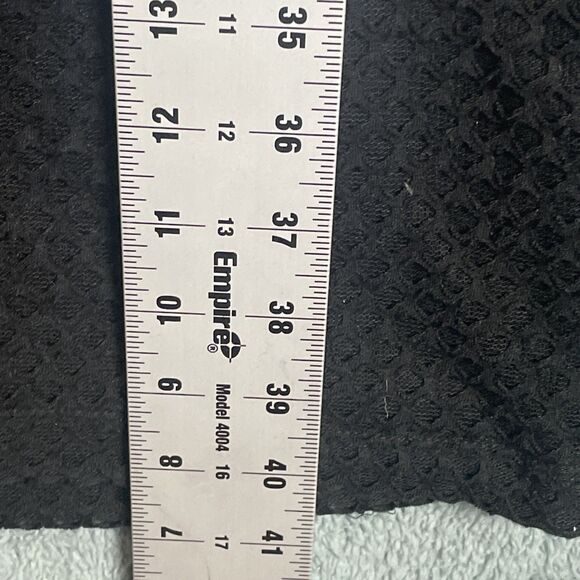 Monif C Dress‎ Womens 1X Black Sheath Half Sleeve Knee Length Cocktail Career - Picture 10 of 12